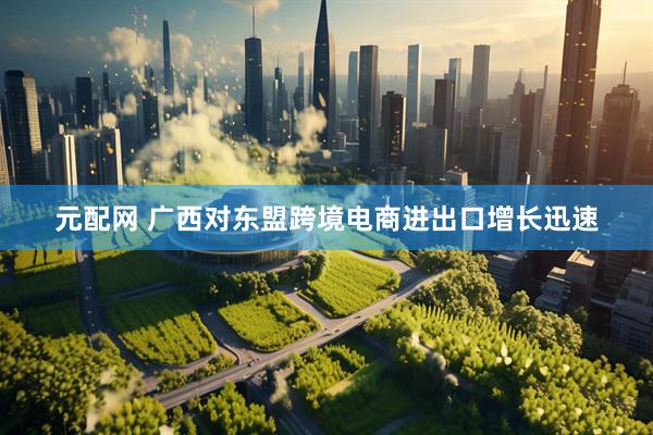 元配网 广西对东盟跨境电商进出口增长迅速