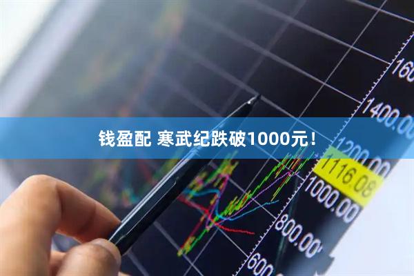 钱盈配 寒武纪跌破1000元！