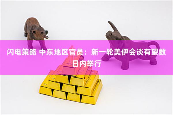 闪电策略 中东地区官员：新一轮美伊会谈有望数日内举行