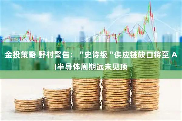 金投策略 野村警告：“史诗级“供应链缺口将至 AI半导体周期远未见顶