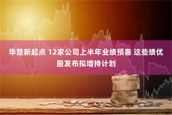 华楚新起点 12家公司上半年业绩预喜 这些绩优股发布拟增持计划