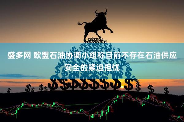 盛多网 欧盟石油协调小组称目前不存在石油供应安全的紧迫担忧
